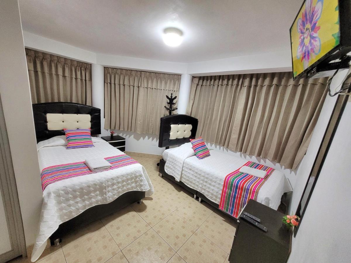 Hostal El Viajero En Ollantaytambo Eksteriør bilde