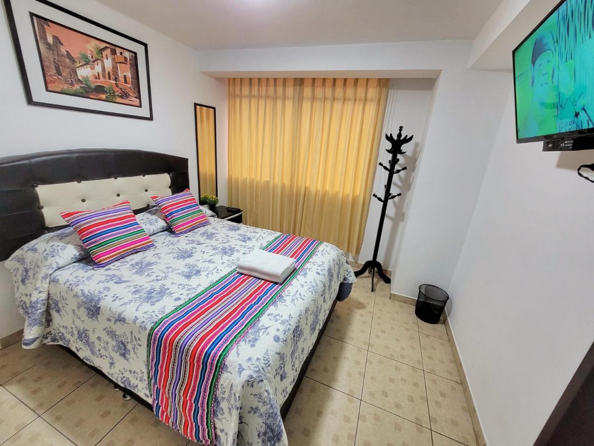 Hostal El Viajero En Ollantaytambo Eksteriør bilde