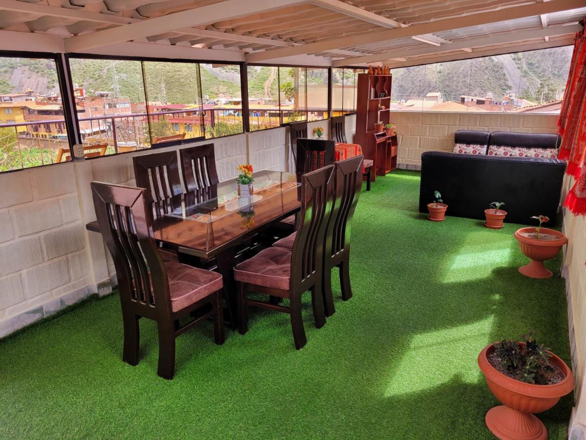 Hostal El Viajero En Ollantaytambo Eksteriør bilde